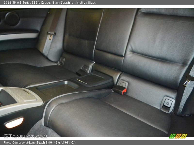 Black Sapphire Metallic / Black 2013 BMW 3 Series 335is Coupe