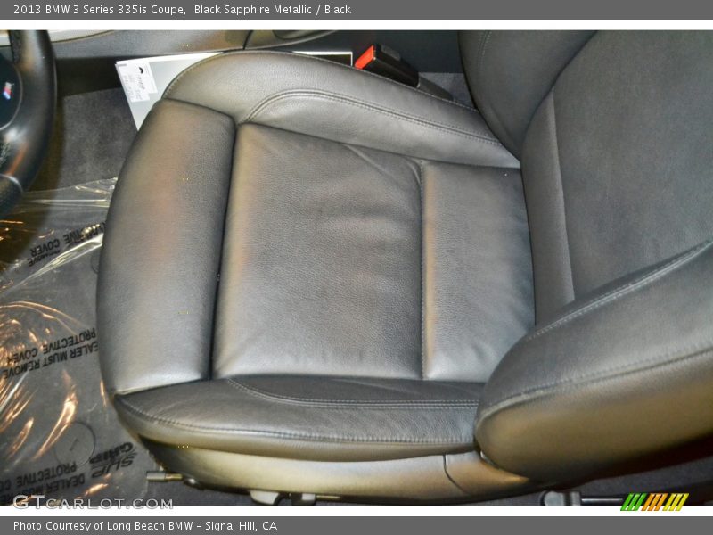 Black Sapphire Metallic / Black 2013 BMW 3 Series 335is Coupe