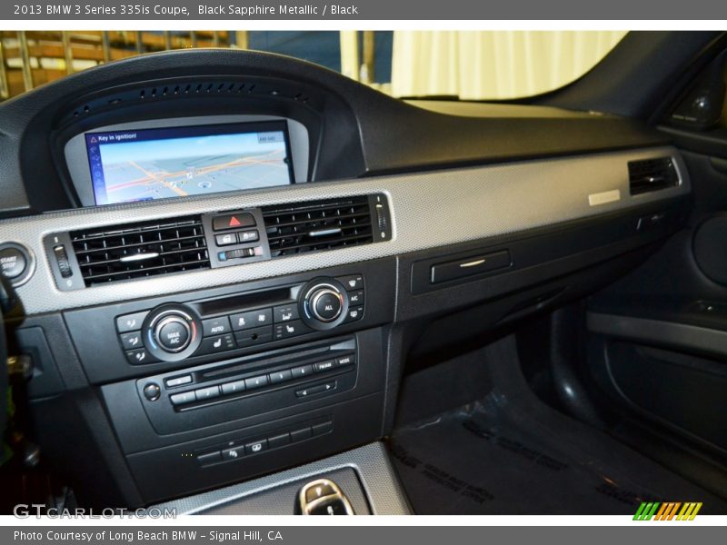 Black Sapphire Metallic / Black 2013 BMW 3 Series 335is Coupe