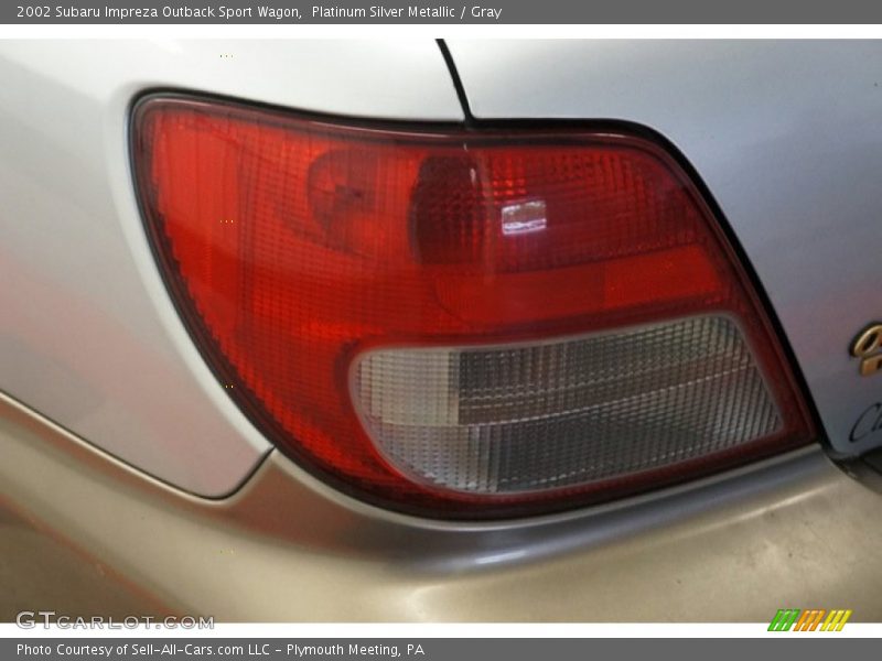 Platinum Silver Metallic / Gray 2002 Subaru Impreza Outback Sport Wagon