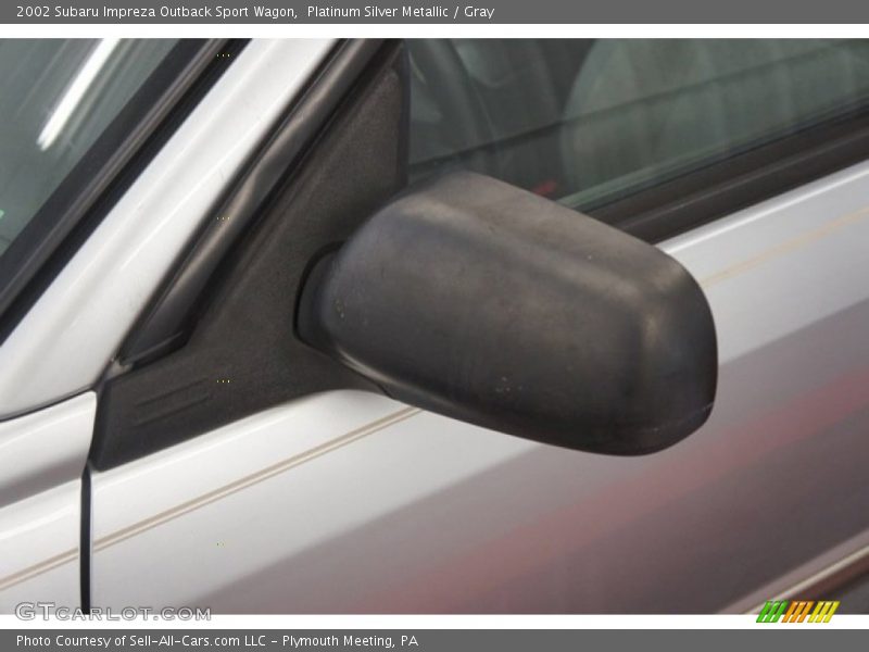 Platinum Silver Metallic / Gray 2002 Subaru Impreza Outback Sport Wagon