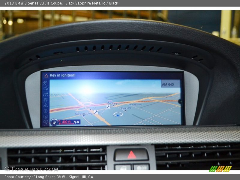 Black Sapphire Metallic / Black 2013 BMW 3 Series 335is Coupe