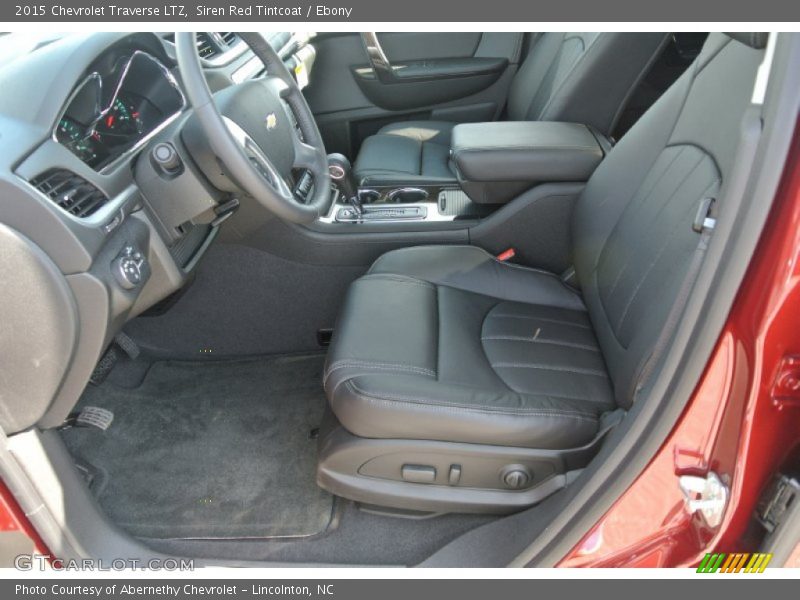Siren Red Tintcoat / Ebony 2015 Chevrolet Traverse LTZ