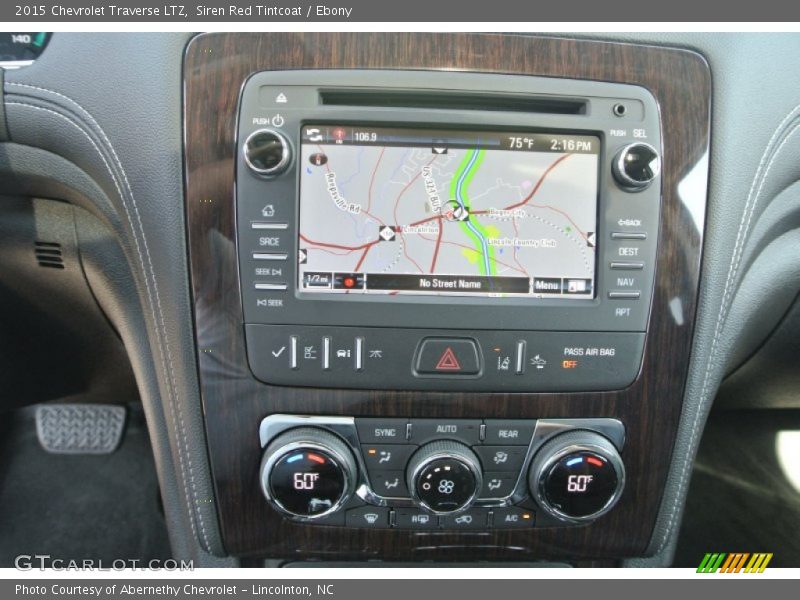 Siren Red Tintcoat / Ebony 2015 Chevrolet Traverse LTZ