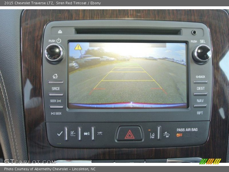Siren Red Tintcoat / Ebony 2015 Chevrolet Traverse LTZ