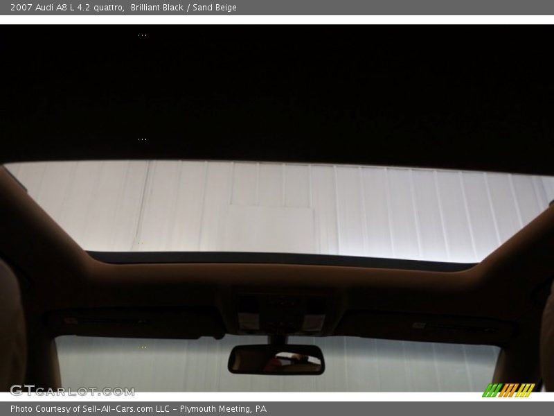 Brilliant Black / Sand Beige 2007 Audi A8 L 4.2 quattro