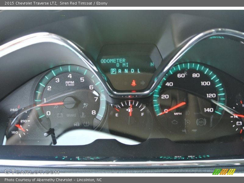Siren Red Tintcoat / Ebony 2015 Chevrolet Traverse LTZ