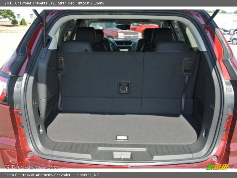 Siren Red Tintcoat / Ebony 2015 Chevrolet Traverse LTZ