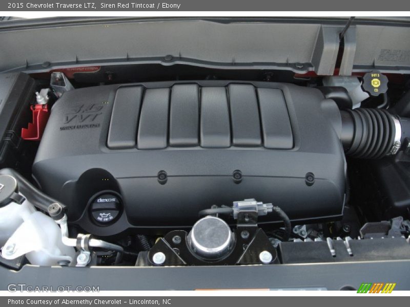 Siren Red Tintcoat / Ebony 2015 Chevrolet Traverse LTZ