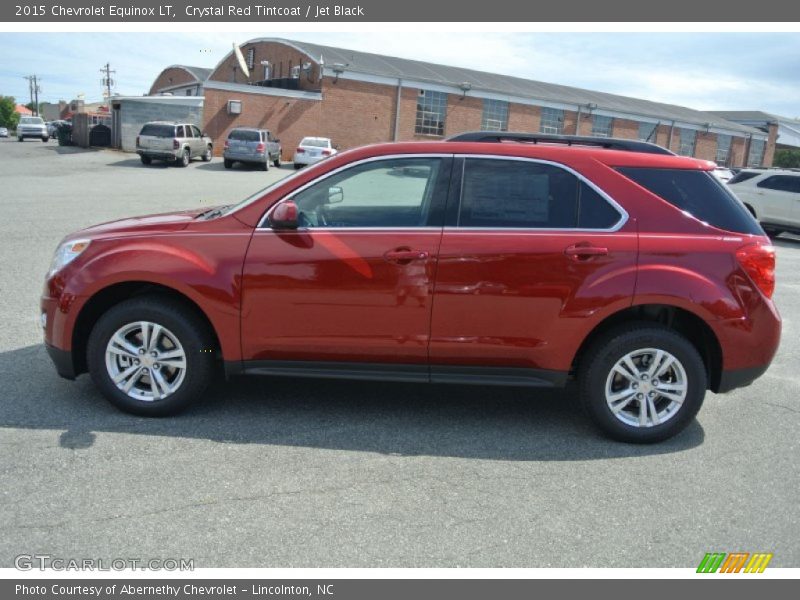 Crystal Red Tintcoat / Jet Black 2015 Chevrolet Equinox LT