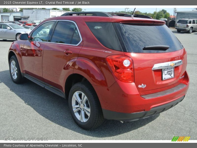 Crystal Red Tintcoat / Jet Black 2015 Chevrolet Equinox LT