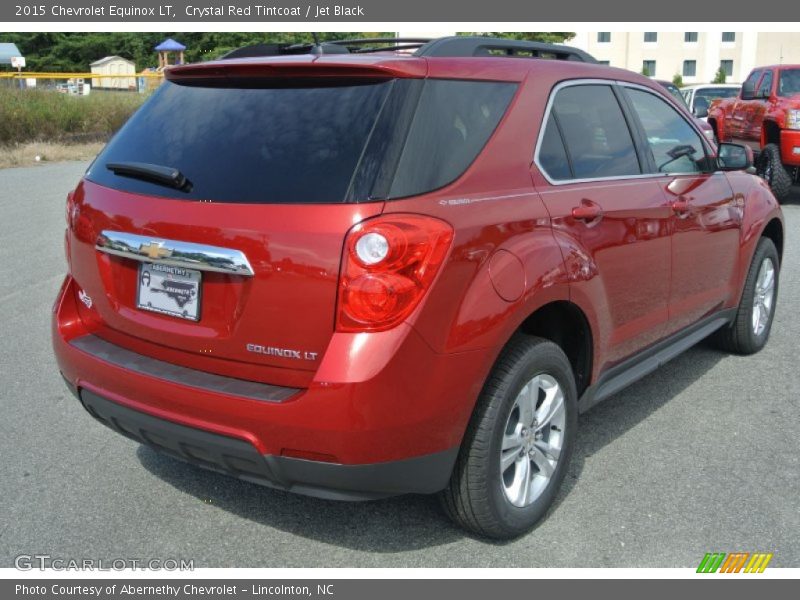 Crystal Red Tintcoat / Jet Black 2015 Chevrolet Equinox LT