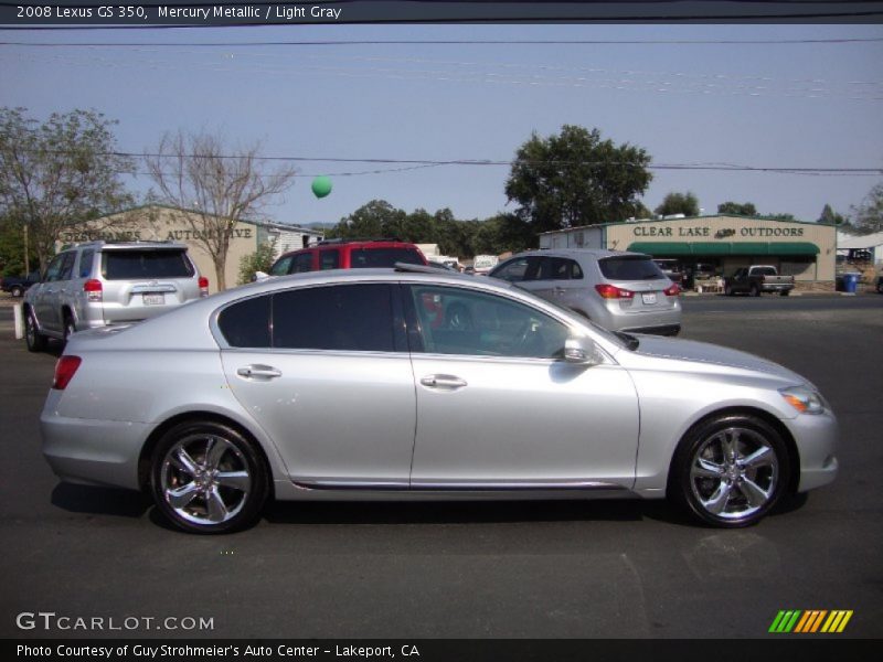Mercury Metallic / Light Gray 2008 Lexus GS 350