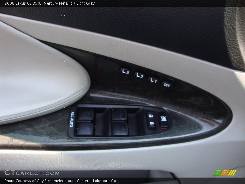 Mercury Metallic / Light Gray 2008 Lexus GS 350