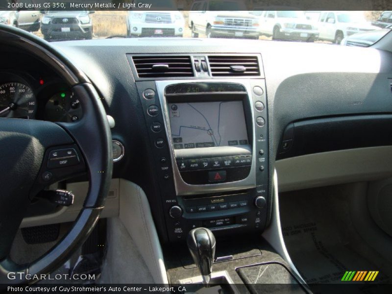Mercury Metallic / Light Gray 2008 Lexus GS 350