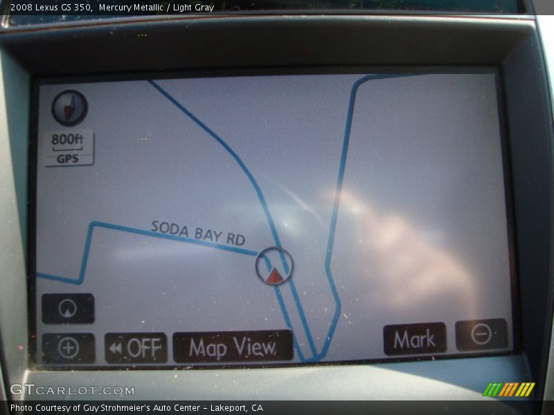 Mercury Metallic / Light Gray 2008 Lexus GS 350