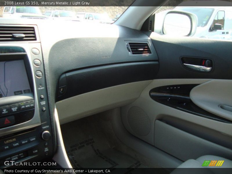 Mercury Metallic / Light Gray 2008 Lexus GS 350
