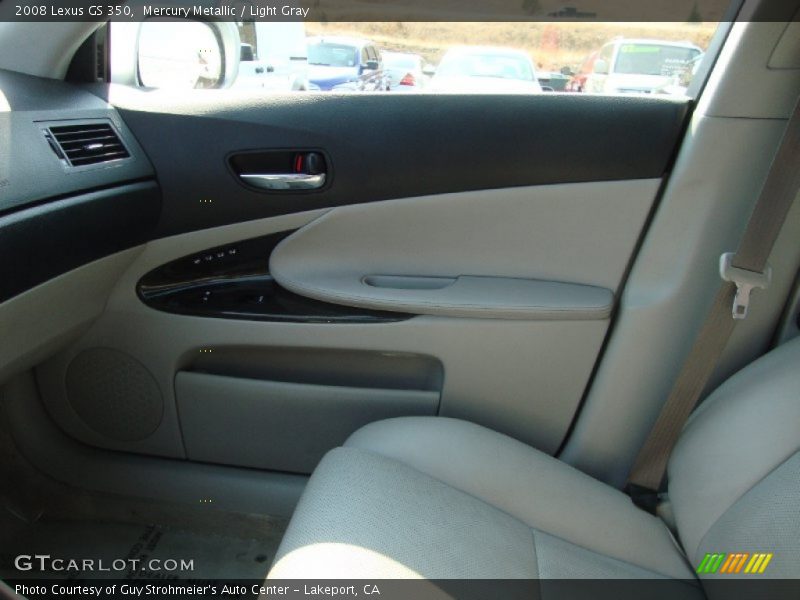 Mercury Metallic / Light Gray 2008 Lexus GS 350