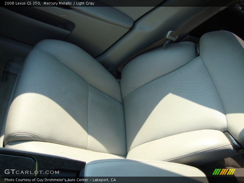 Mercury Metallic / Light Gray 2008 Lexus GS 350