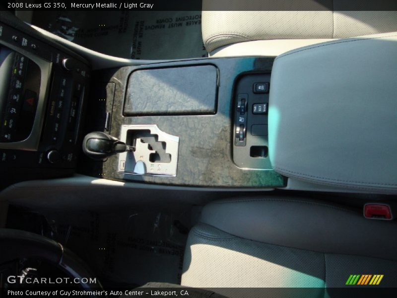 Mercury Metallic / Light Gray 2008 Lexus GS 350