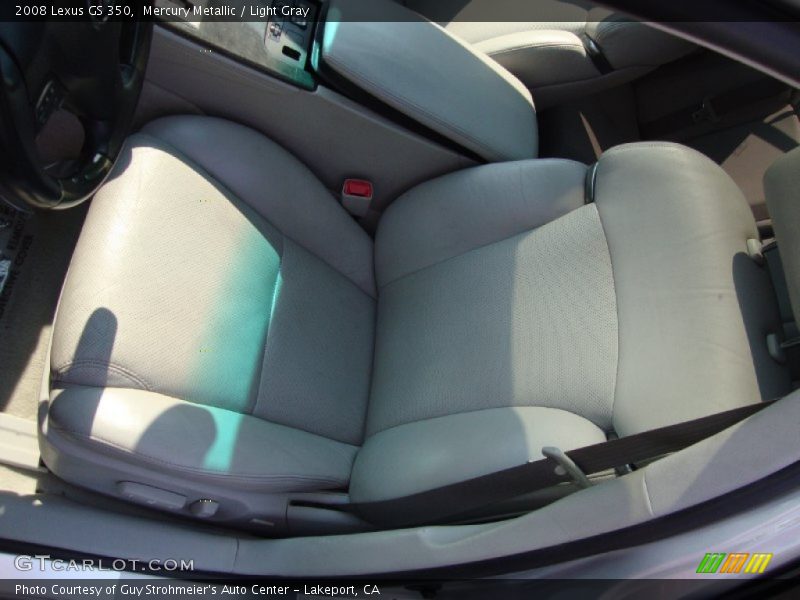 Mercury Metallic / Light Gray 2008 Lexus GS 350