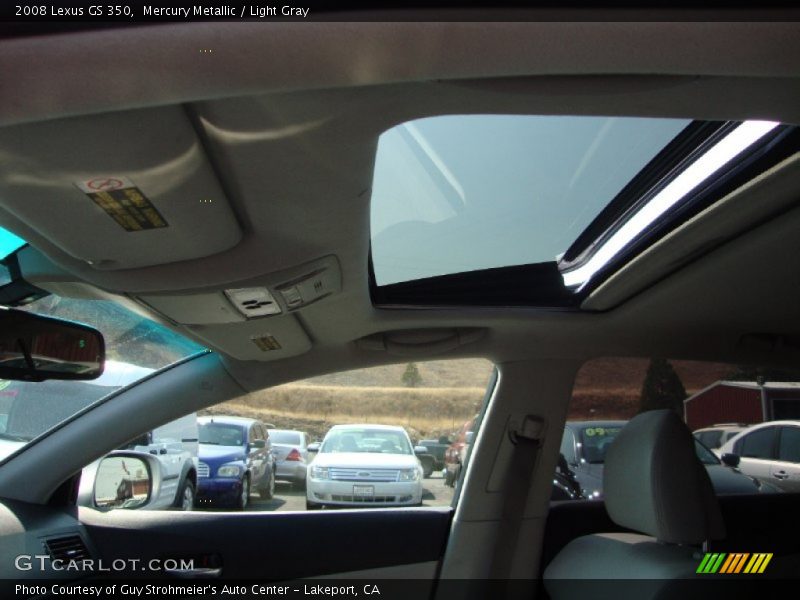 Mercury Metallic / Light Gray 2008 Lexus GS 350