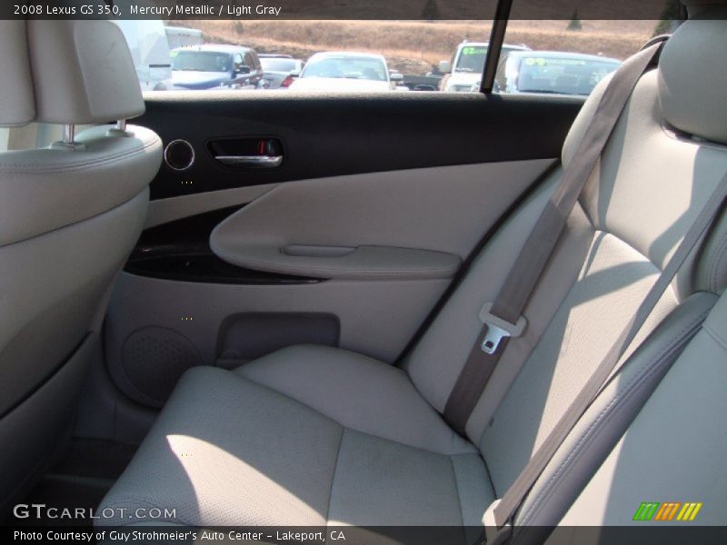 Mercury Metallic / Light Gray 2008 Lexus GS 350