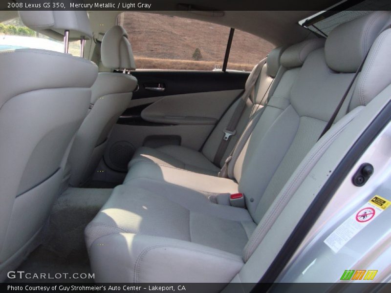 Mercury Metallic / Light Gray 2008 Lexus GS 350