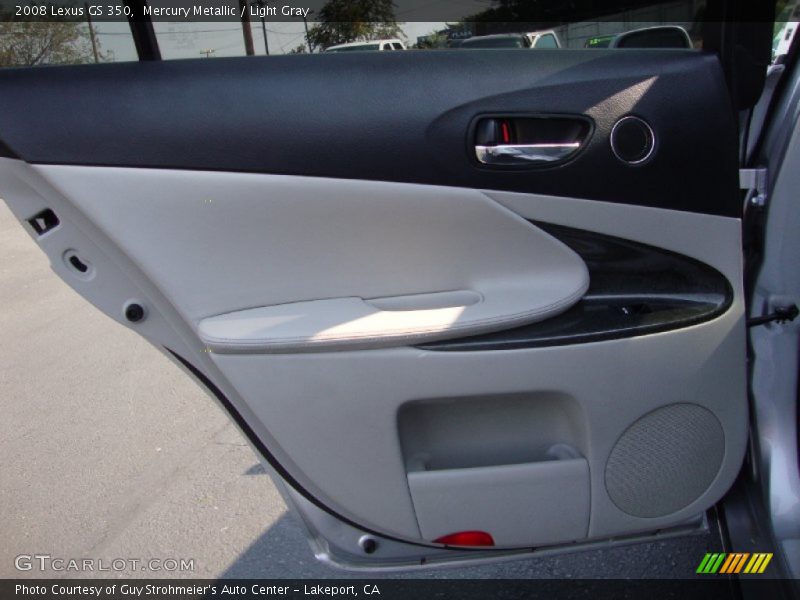 Mercury Metallic / Light Gray 2008 Lexus GS 350