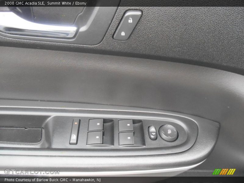 Summit White / Ebony 2008 GMC Acadia SLE