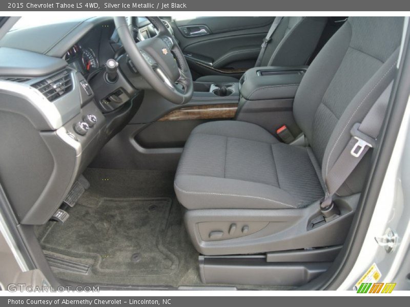 Silver Ice Metallic / Jet Black 2015 Chevrolet Tahoe LS 4WD