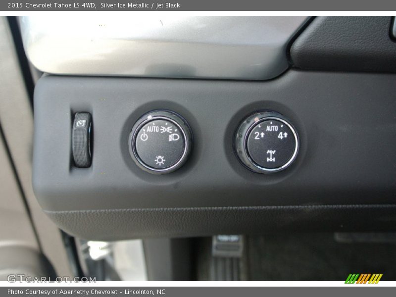 Silver Ice Metallic / Jet Black 2015 Chevrolet Tahoe LS 4WD