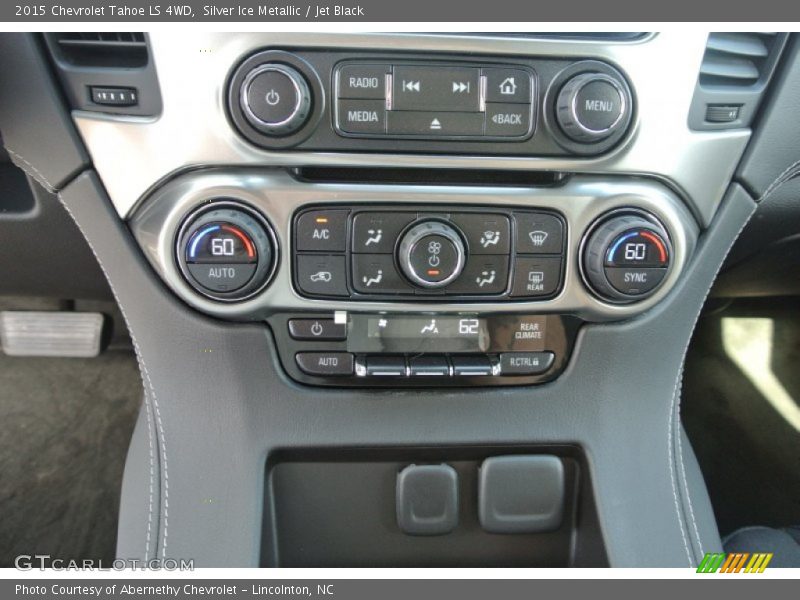 Silver Ice Metallic / Jet Black 2015 Chevrolet Tahoe LS 4WD