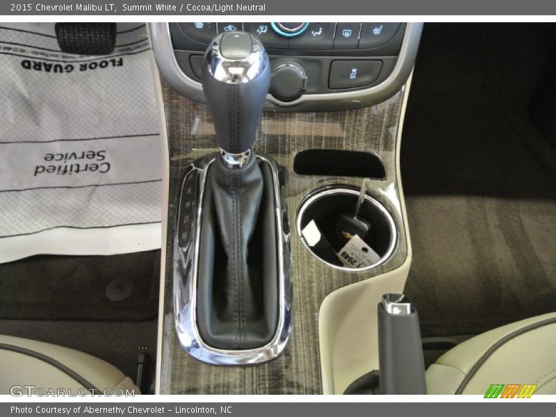  2015 Malibu LT 6 Speed Automatic Shifter