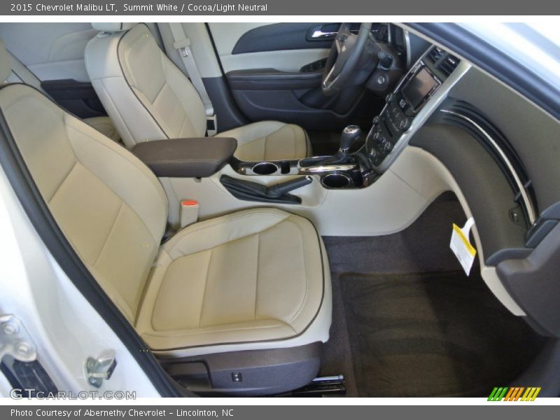 Front Seat of 2015 Malibu LT