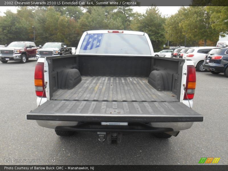 Summit White / Graphite 2002 Chevrolet Silverado 2500 LS Extended Cab 4x4