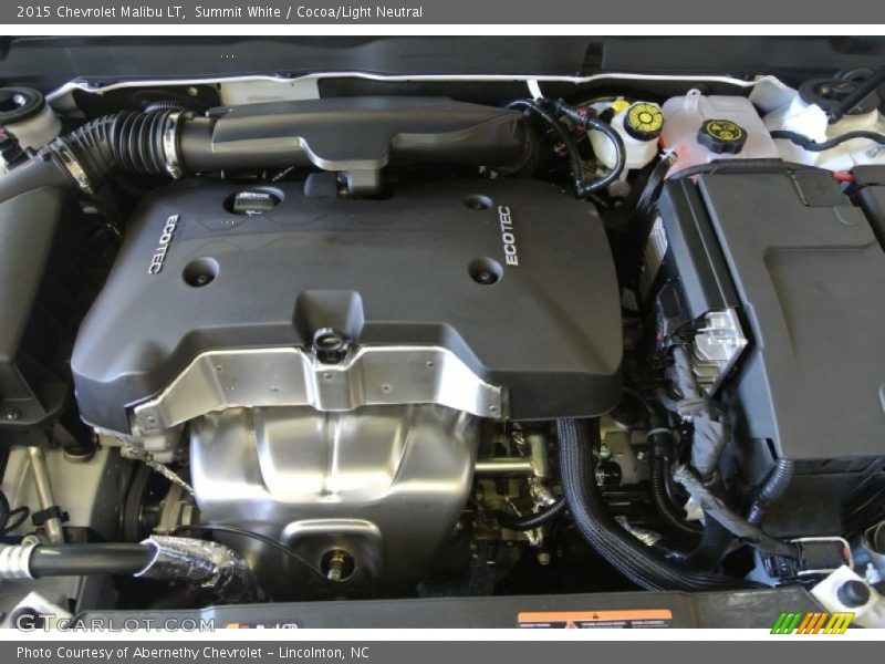  2015 Malibu LT Engine - 2.5 Liter DI DOHC 16-Valve ECOTEC 4 Cylinder