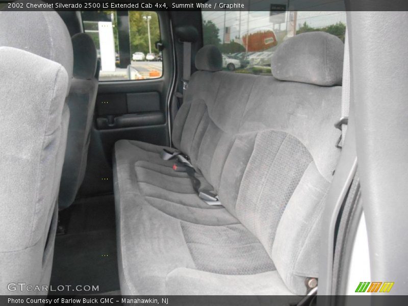 Summit White / Graphite 2002 Chevrolet Silverado 2500 LS Extended Cab 4x4