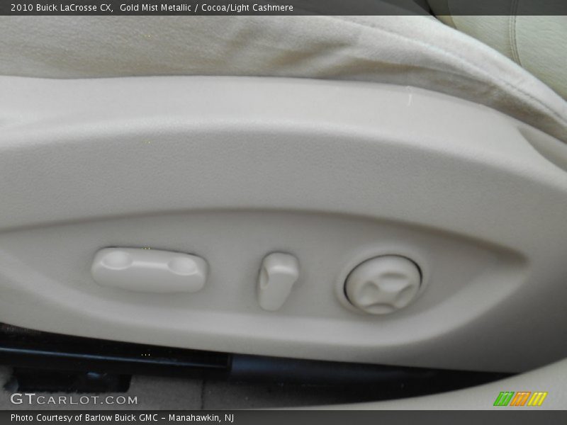 Gold Mist Metallic / Cocoa/Light Cashmere 2010 Buick LaCrosse CX