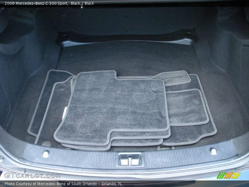 Black / Black 2008 Mercedes-Benz C 300 Sport