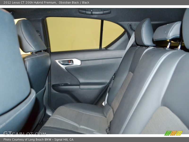 Obsidian Black / Black 2012 Lexus CT 200h Hybrid Premium