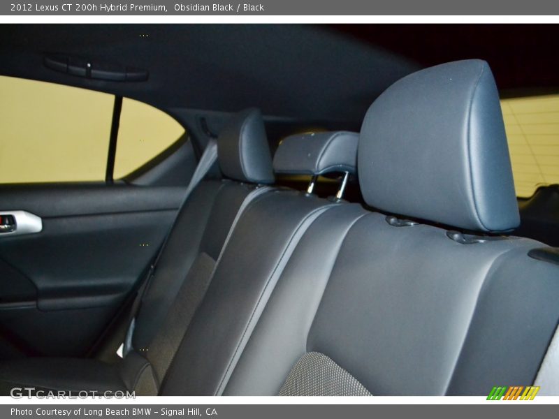 Obsidian Black / Black 2012 Lexus CT 200h Hybrid Premium