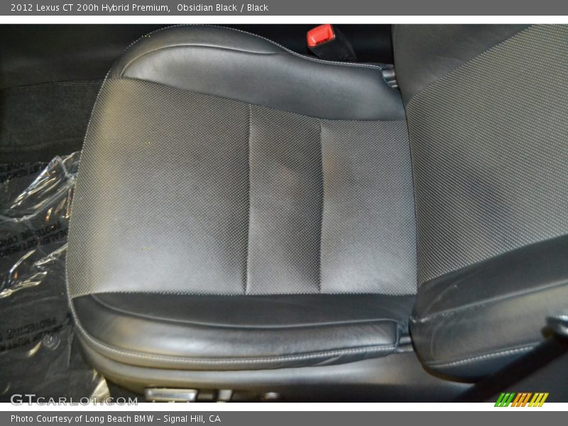 Obsidian Black / Black 2012 Lexus CT 200h Hybrid Premium