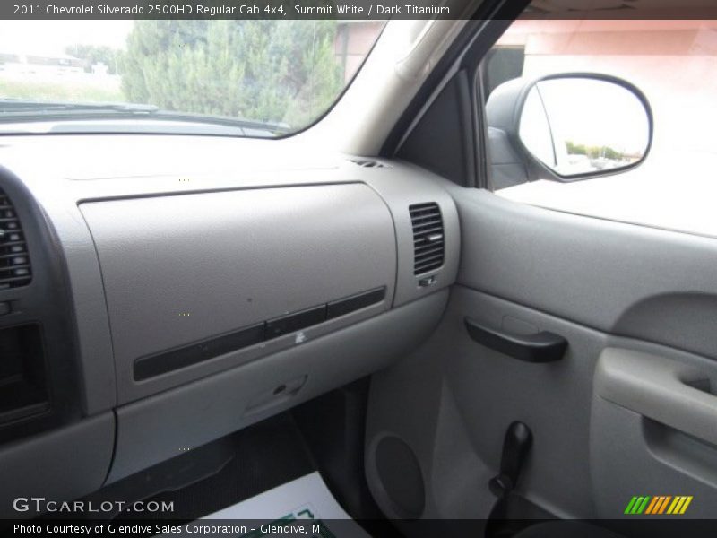 Summit White / Dark Titanium 2011 Chevrolet Silverado 2500HD Regular Cab 4x4