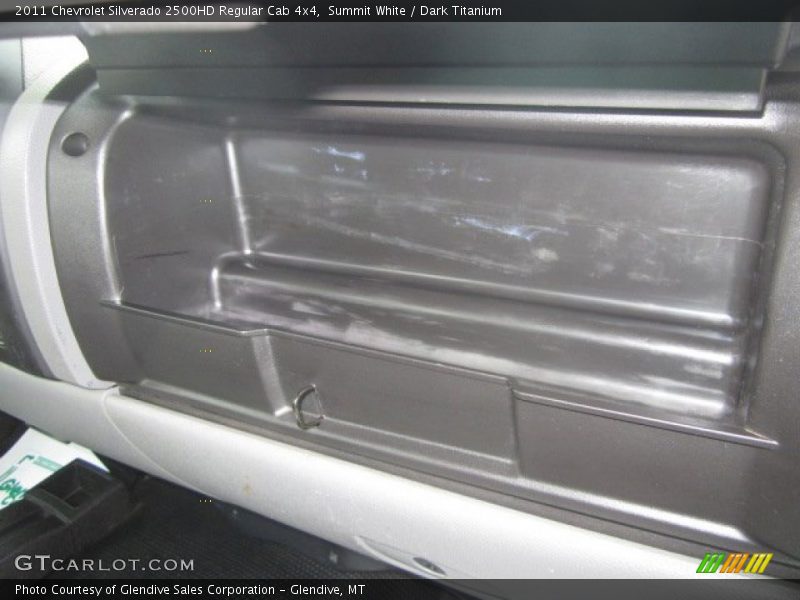 Summit White / Dark Titanium 2011 Chevrolet Silverado 2500HD Regular Cab 4x4