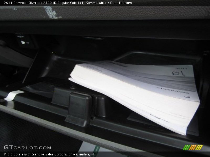 Summit White / Dark Titanium 2011 Chevrolet Silverado 2500HD Regular Cab 4x4