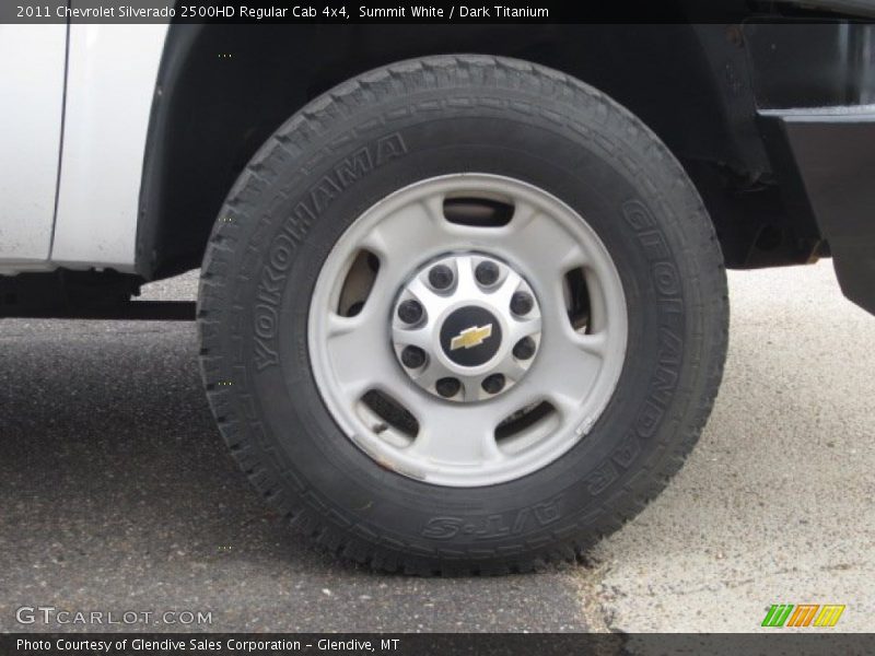 Summit White / Dark Titanium 2011 Chevrolet Silverado 2500HD Regular Cab 4x4