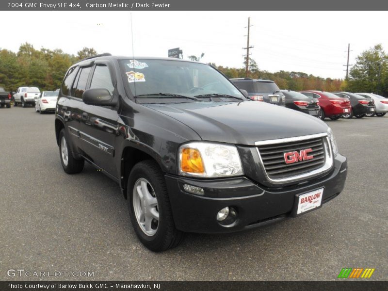 Carbon Metallic / Dark Pewter 2004 GMC Envoy SLE 4x4