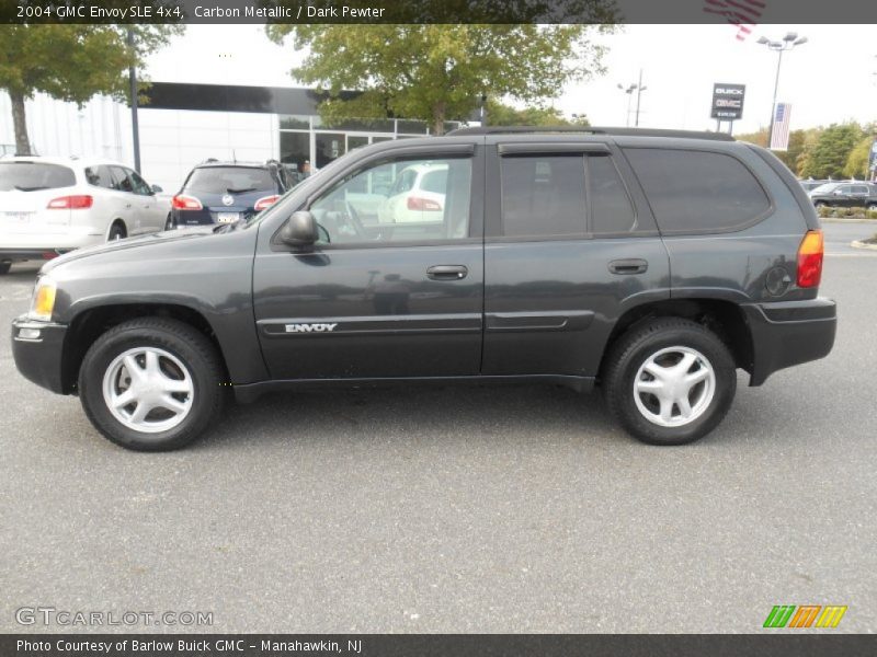Carbon Metallic / Dark Pewter 2004 GMC Envoy SLE 4x4