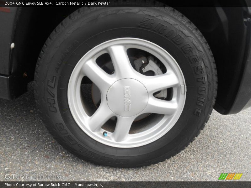 Carbon Metallic / Dark Pewter 2004 GMC Envoy SLE 4x4